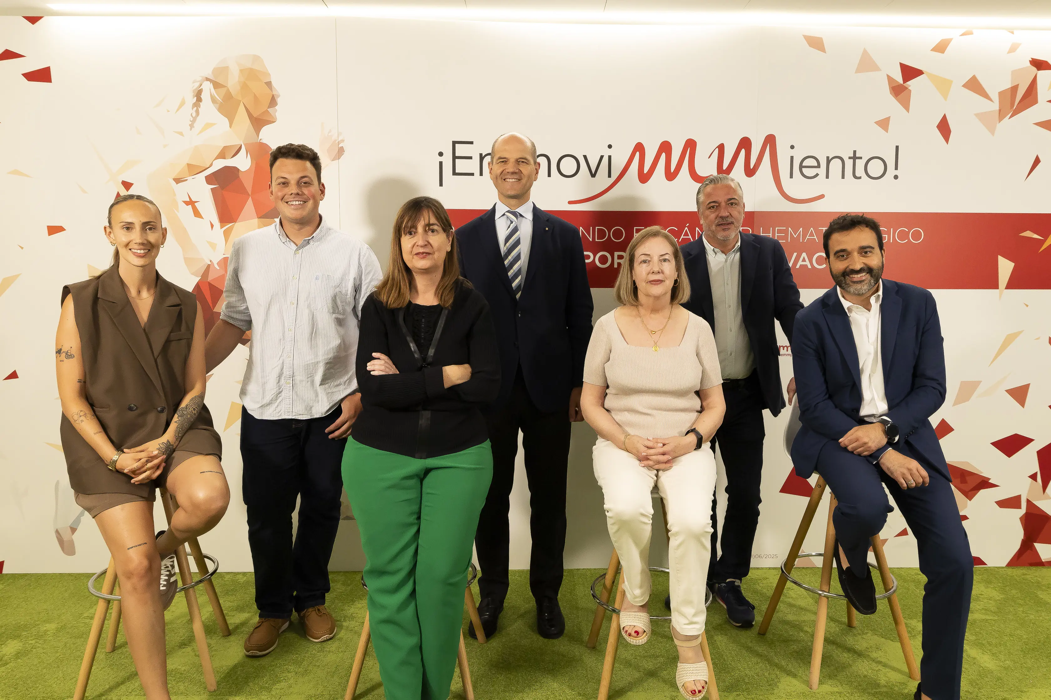 Portavoces del coloquio en movimmiento