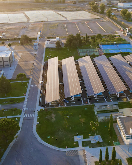 Huerto Solar en la Planta de Producción de Aranda de Duero